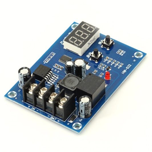 HW-632 12-24V Akü Şarj Kontrol Modülü Güneş, Lityum Li-on Batarya