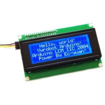 Arduino 20X04 Mavi LCD + IIC/I2C Ekran Arayüz Modülü Birlikte Set