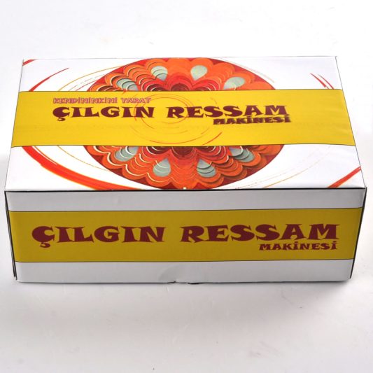 Çılgın Ressam Robot - Spin Art STEM Kodlama Robotik DIY Kit Kendin Yap Robotu - Görsel 6