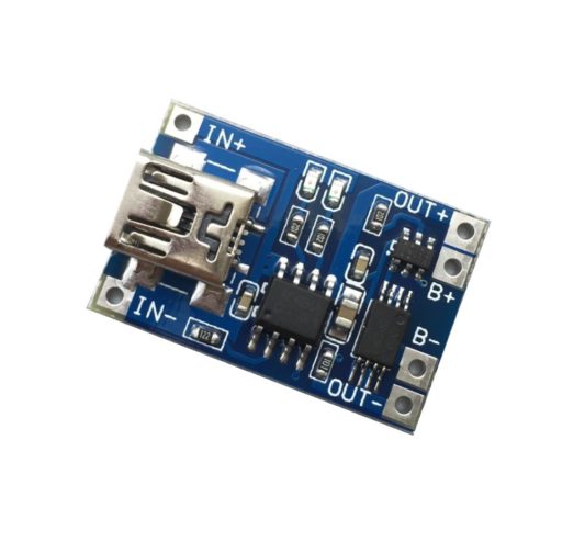 TP4056 Korumalı Lityum Lipo Pil Şarj Devresi Mini Usb Batarya Şarj Devre 1A 5V - Görsel 2