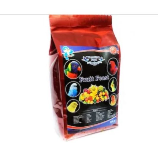 Beautiful Food Meyveli - Kuş Maması Kuş Yemi 500 Gr.  %100 Meyve