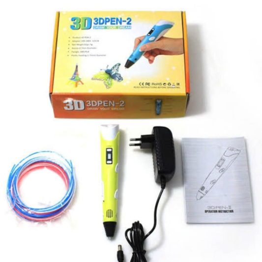 3D PEN 2. Versiyon - 3D Kalem Üç Boyutlu Yazıcı Printer - Görsel 2