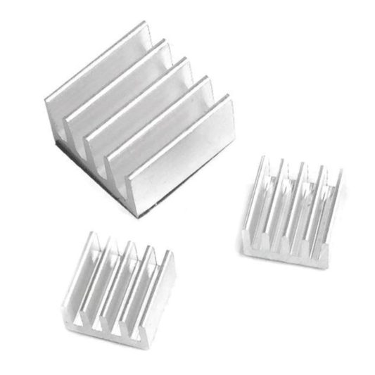 Alüminyum Soğutucu Set (Heat Sink) A4988 DRV8825 Raspberry 3 Adet - Görsel 2