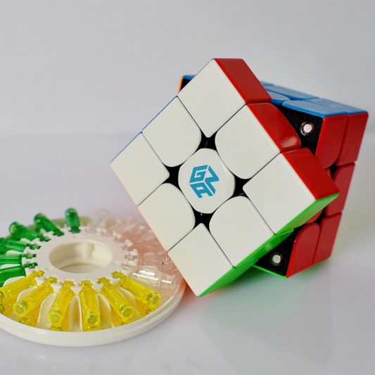 GAN356X V2 manyetik 3x3x3 sihirli küp 3x3 Zeka Küpü 3x3x3 Hızlı Eğitici Zeka Küpü