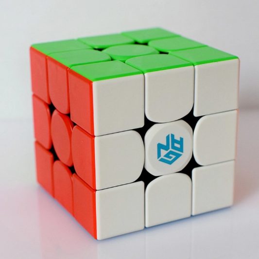GAN356X V2 manyetik 3x3x3 sihirli küp 3x3 Zeka Küpü 3x3x3 Hızlı Eğitici Zeka Küpü - Görsel 3