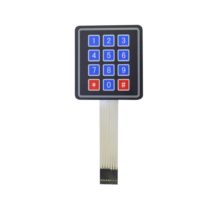 Tuş Takımı Arduino 4x3 Tuş Takım Mebran Modül Set Keypad