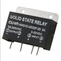 Solid State Relay upright HHG1D-0 032F-20 5A Röle 5A 200VDC / 3-32 VDC