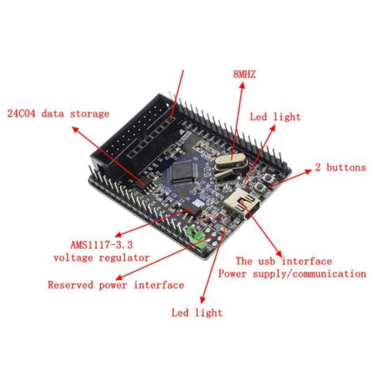 STM32F103C8T6 Geliştirme Kartı Smart Jtag stm32f103 stm32f1 STM32 - Görsel 3