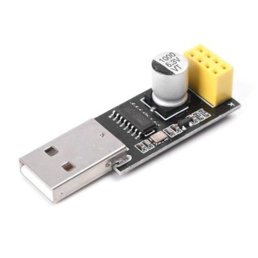 Arduino ESP-01 Modulü Usb Bağlantı Ayar Adaptörü CH340 ESP8266