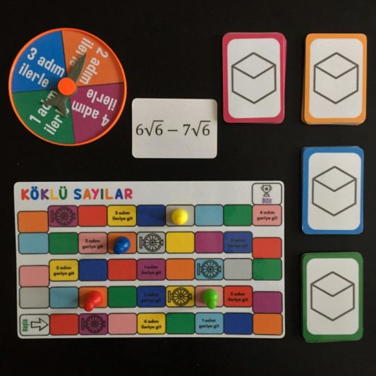 Matlandiya - Köklü Sayılar Kutu Oyunu - Matematik İşlem Strateji Akıl Zeka Bİlsem Hazırlık Oyunu - Görsel 2