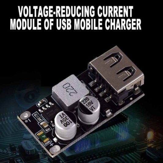 HW-298 Dc-Dc Usb Şarj Modülü Step Down Qc3.0 Hızlı Şarj - Görsel 3