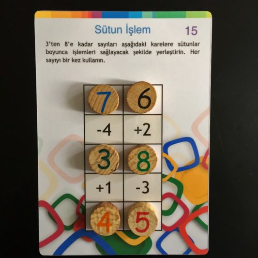 Sütun İşlem - Matematik Akıl Zeka Mantık Bilsem Hazırlık Oyunu - Görsel 4