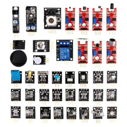 37 Çeşit Arduino Sensör, Modül Seti 37 in 1 Set Kutulu Kit
