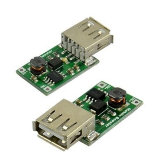 5V 1200 mA USB Çıkışlı Voltaj Yükseltici Regülatör Kartı