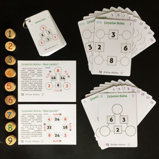Çarpanları Bulma - Matematik Akıl Zeka Mantık Bilsem Hazırlık Oyunu