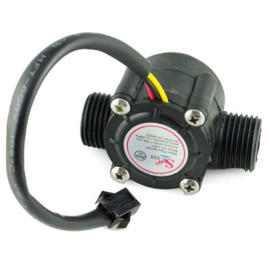 YF-S201 Su Akış Sensörü ve Hidrolik Basınç Sensörü Water Flow Sensor - Görsel 5