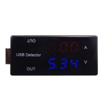 Dijital Usb Şarj Voltaj Göstergeli Test Cihazı Akım Dedektörü Voltmetre Akım Dedector