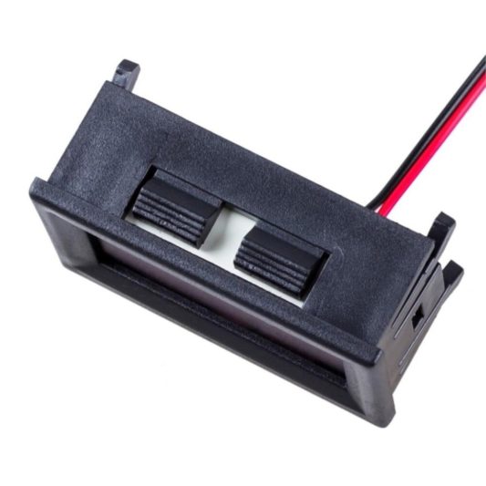 0.56 inch DC 0-100V Digital Voltmetre 3 Telli Panel Tip - Görsel 4