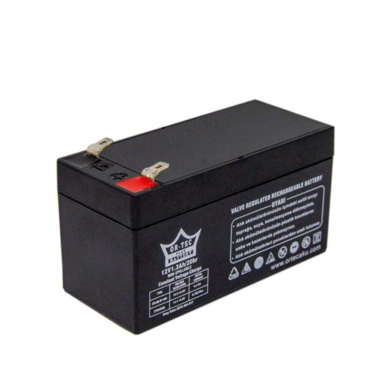 Or-Tec Plus 12V 1.3AH Bakımsız Kuru Akü (Tel. Santralleri, UPS, Alarm, Yangın, ATM)