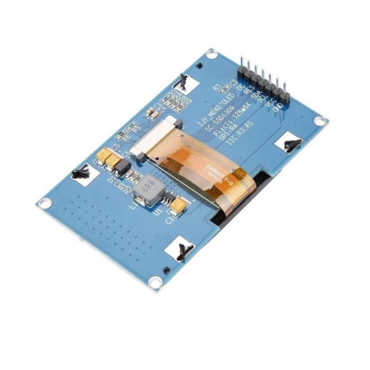 2.42 İnç 128x64 I2C/SPI OLED Blue Grafik LCD Ekran SSD1309 Mavi - Görsel 4