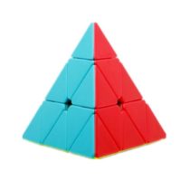 Qiyi Piramit Akıl Zeka Küpü 3x3x3 Eğitici Oyuncak