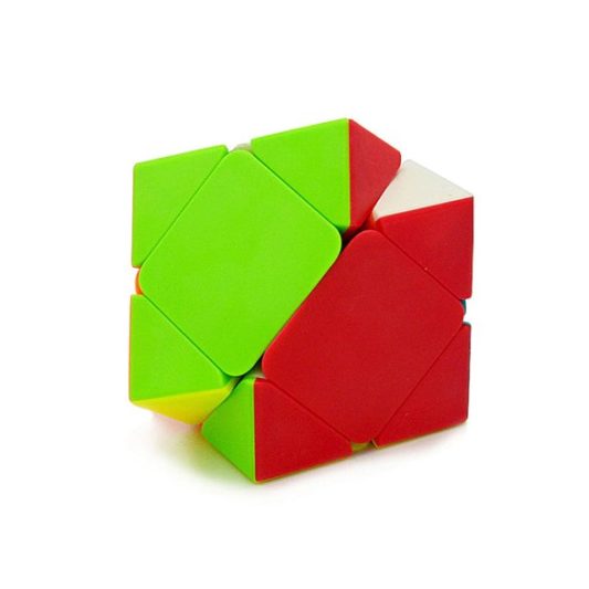 Qiyi QiCheng 3x3x3 Süper Hızlı Çarpık Eğik Akıl Zeka Küpü Oyuncak - Görsel 2