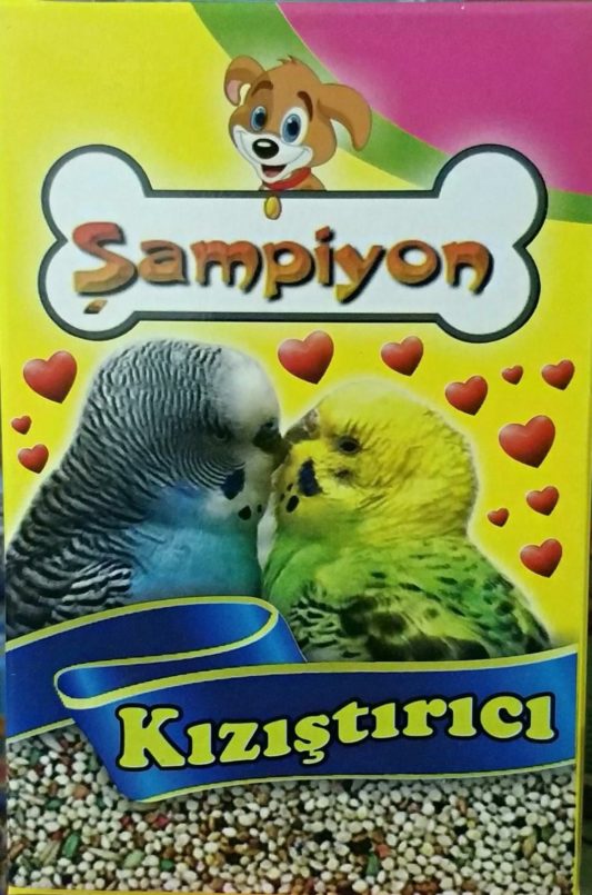 Şampiyon Kuş Kızıştırıcı Yem, Kızıştırma Yemi - 1 Adet
