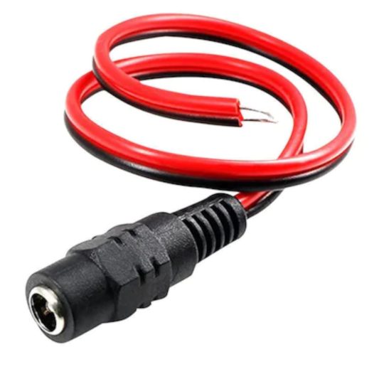 Güvenlik Kamerası 12V DC Dişi Power Jack DC Jak Kablo Bağlantı Kablosu