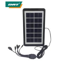 Dat AT-6003B Solar Panel Güneş Enerjili Çok Uçlu Telefon Şarj Cihazı
