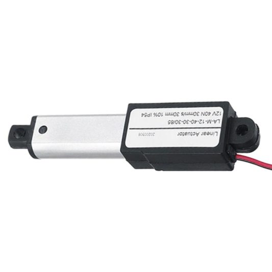Alüminyum 40N 30mm/s 30mm Açılır Uzunluk 12V Dc Mini Lineer Motor - Görsel 5