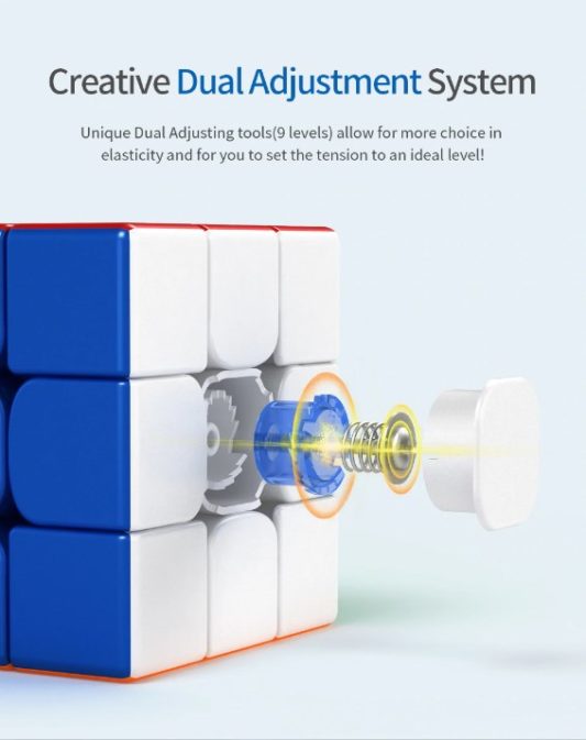 Moyu RS3M 2020 Manyetik Akıl Zeka Küpü 3x3x3 Magnetic Cube Süper Hızlı - Görsel 6