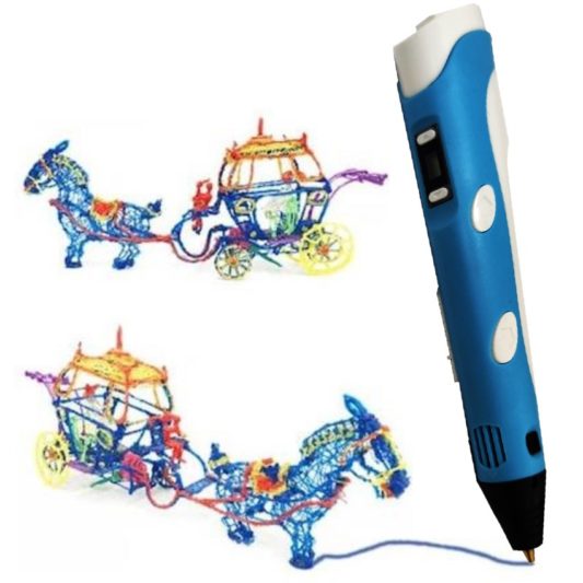 Metal Uçlu 3D Pen Üç Boyutlu Yazıcı 3D Kalem Printer Bakır Nozzle - Görsel 2