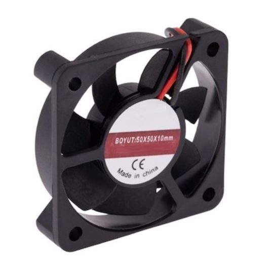 50x50x10 24 Volt DC Aksiyel Fan 5010 24V Kare Fan 3D Printer Fanı