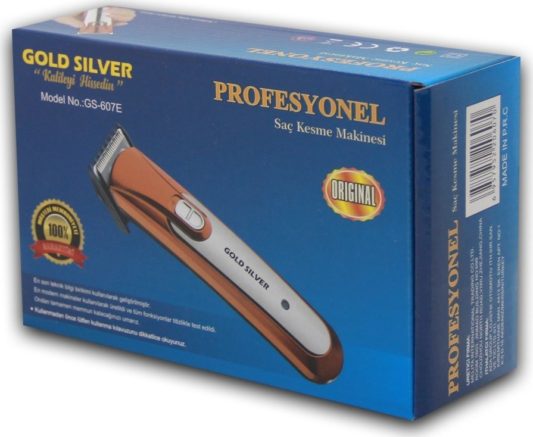 Gold Silver GS-607E Profesyonel Saç Kesme Makinesi - Görsel 2