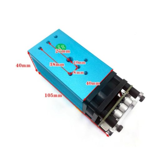 15W Lazer Modül, Yakıcı 15.000 Mw Cnc Lazer Modülü, Lazer Kesici - Görsel 2