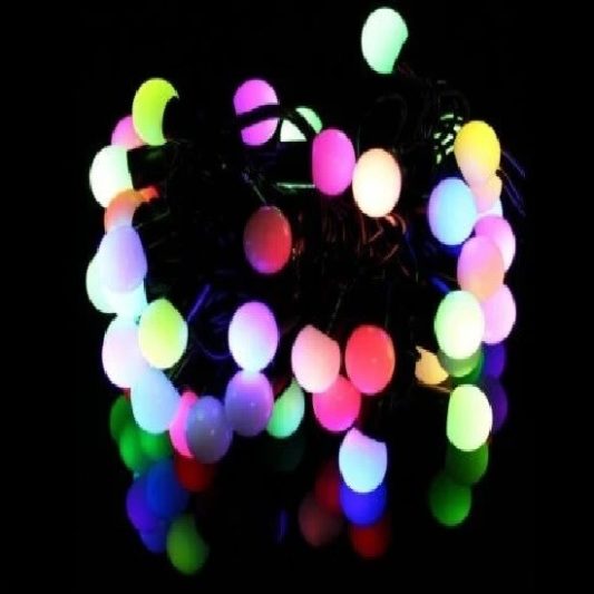 5 Metre Renkli Dekoratif Top Led Aydınlatma Süsü - Görsel 3