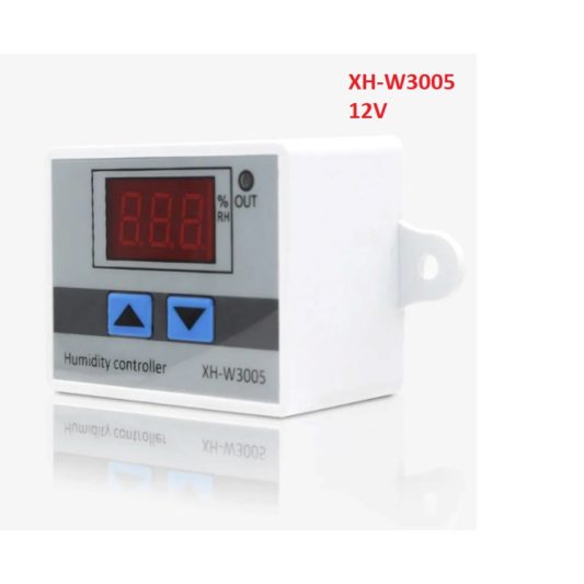 XH-W3005 DC 12V Dijital Nem Kontrol Seralar Kuluçka Makineler için uyumlu - Görsel 3