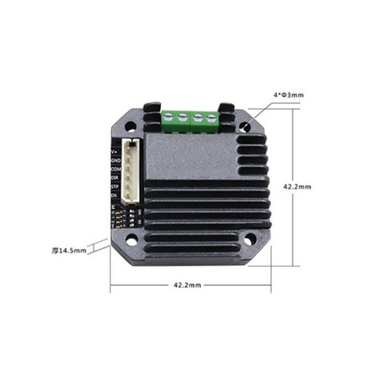 Nema 17 Entegre Motor Sürücüsü DC11V-DC28V/2A - DC24V 4.8 Kablolu - Görsel 2