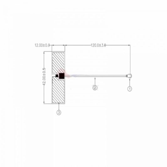 2.4 Ghz 5dbi  IEEE 802.11 b/g/n WLAN FPC Omni Wifi Anteni - Görsel 4