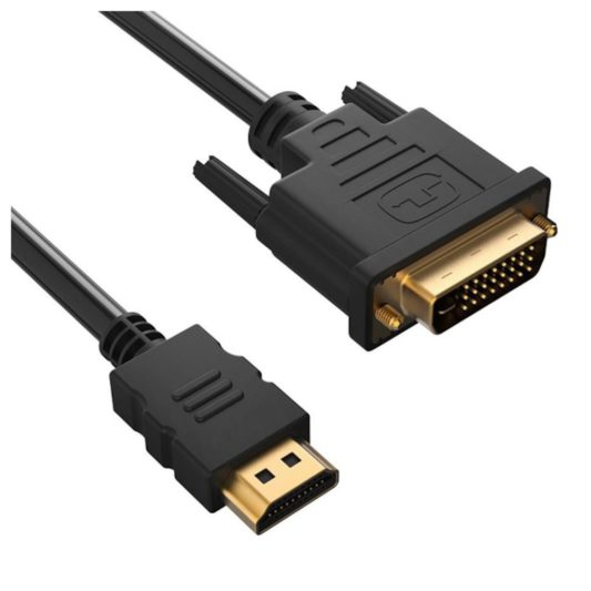 1.8m Hdmi to Dvi 24+1 Dvi to Hdmi Kablo Altın Uçlu - Görsel 8