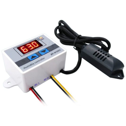 XH-W3005 DC 12V Dijital Nem Kontrol Seralar Kuluçka Makineler için uyumlu