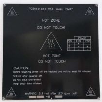 MK3B Isıtıcı Tabla PCB 12V - 24V Heatbed 214*214 3D YAZICI Levha Sensör