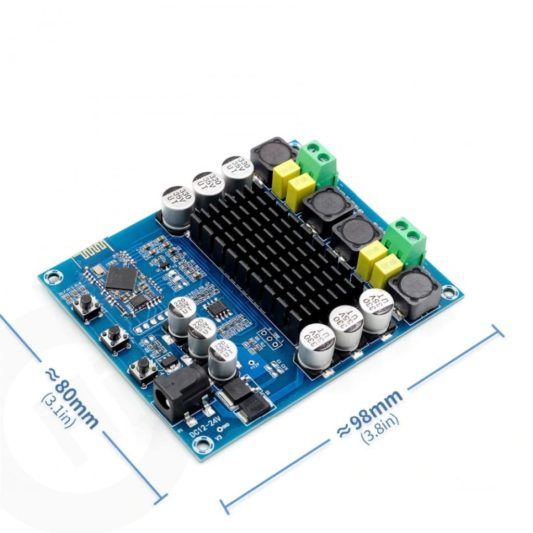 TPA3116D2 Bluetooth  2x120W Ses Amfi Modülü Arduino TPA 3116D2 - Görsel 2