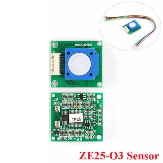 ZE25-O3 ozon algılama modülü UART/Analog voltaj/PWM (O3) Arduino, Raspberry Modülleri - Görsel 4