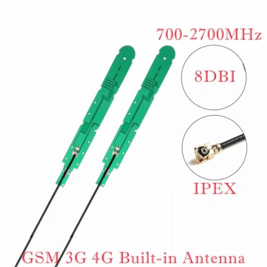 GSM anten 8DBI IPEX 3G/4G PCB - 700-2700MHz bant - Görsel 2