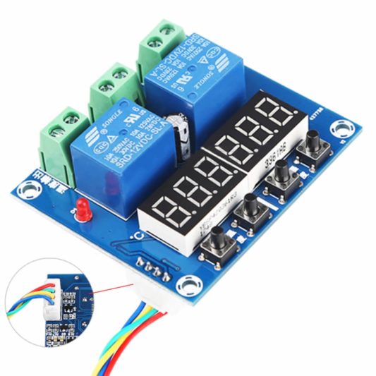 XH-M452 DC 12V 10A dijital LED Çift Çıkış Sıcaklık ve Nem Kontrol Modülü - Görsel 5