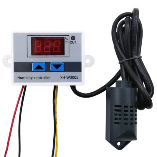 XH-W3005 220V Dijital Nem Kontrol Cihazı 1500W Kuluçka Sera Depo - Görsel 6