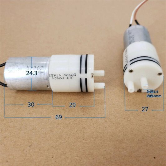 Endüstiyel JLT PZ101 6-12V Hava ve Su Pompası, Motoru - 1 Adet - Görsel 2