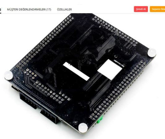 STM32F407VET6 Geliştirme Kartı Cortex-M4 STM32 - LQFP144 DMIPS/1025 - Görsel 2