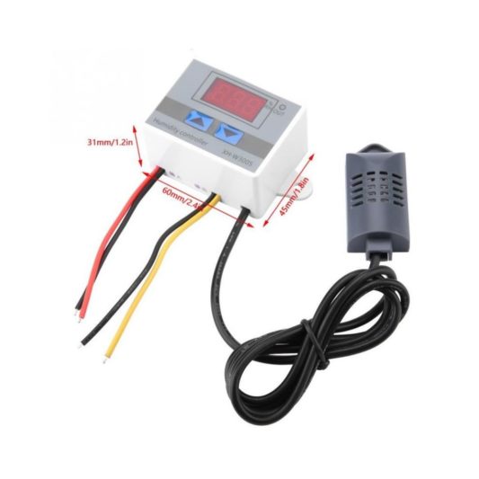 XH-W3005 220V Dijital Nem Kontrol Cihazı 1500W Kuluçka Sera Depo - Görsel 5